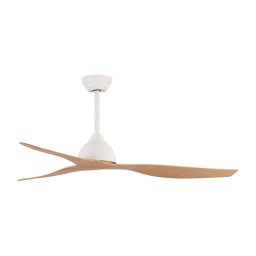 Plafonski ventilator sa daljinskim upravljačem, 132 cm, 30W, svetla boja drveta