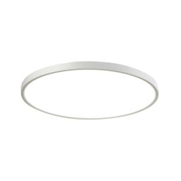 Bela LED plafonjera 18W, promenljiva boja svetla, senzor