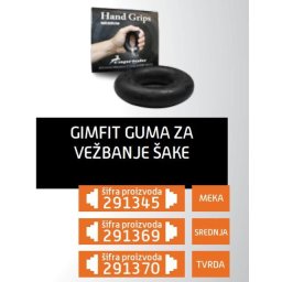 Gim fit gimfit guma za vežbanje šake-tvrda ( 291370 )