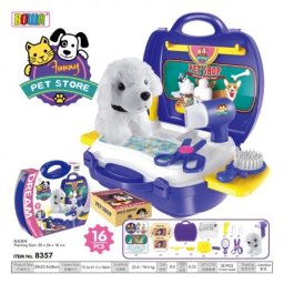 Set za ulepšavanje ljubimaca Pet Store u koferu 16pcs 24x22x10 ( 793136 )