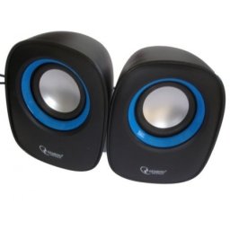 Gembird zvučnici SPK-111 Stereo 2X3W BLACK/BLUE( SPK107/Z )