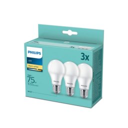 Philips PS728 LED 10W (75W) A60 E27 WW FR ND 3PF/6 DISC