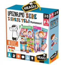 Headu Montesori igra Upoznajmo sebe i svoje telo ( 23126 )