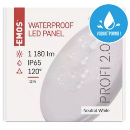Emos led panel okrugli exclusive 13.5W nw ip65 zv1142 ( 1933 )