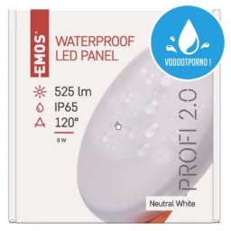 Emos led panel exclusive 7.5W nw ip65 zv1122 ( 1930 )