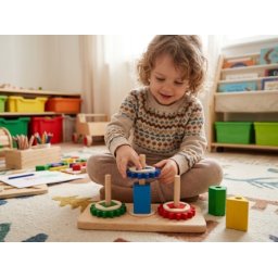 Edukativna drvena igračka sa oblicima ( 500784 )