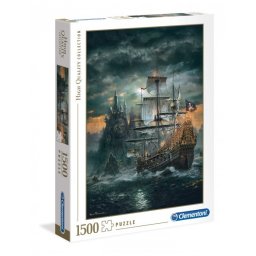 Clementoni puzzle 1500 the pirates ship ( CL31682 )