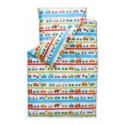 Posteljina 140x100cm - cars and stripes ( 7489 )