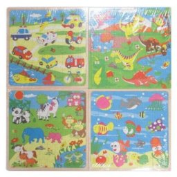 Puzzle za decu sa životinjama ( 61/29132 )