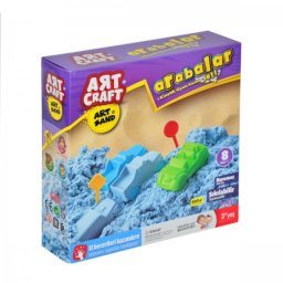 Kinetički pesak za igru zeleni sa autić modlama ( 036091 )