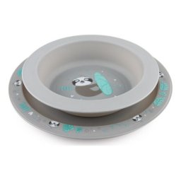 Canpol babies pribor za hranjenje exotic animals - grey ( 56/523_grey )