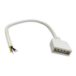 XLed 5 pins female 15cm white ( SUN-5PF15W )