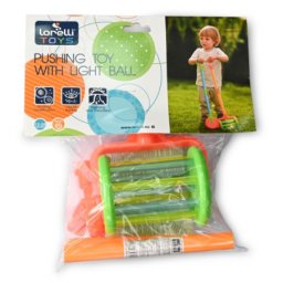 Lorelli igracka za guranje sa lopticom - orange ( 10191530002 )