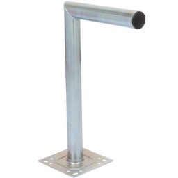 Falcom nosač zidni 45cm, pocinkovan, oblik L, proširene rupe - NL45
