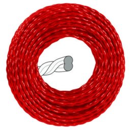 Einhell struna low noise line 3,0mm 15m, struna, presek "8" ( 3436657 )