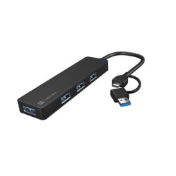 Natec Mazflz USB 3.0 Hub, 4-Port, USB Type-C adapter ( NHU-2023 )