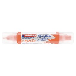 Edding akrilni marker E-5400 double-liner sa dva vrha neon narandžasta ( 12MA54J )