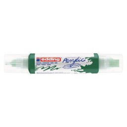 Edding akrilni marker E-5400 double-liner sa dva vrha zelena ( 12MA54F )