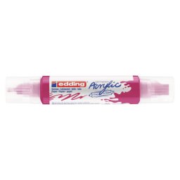 Edding akrilni marker E-5400 double-liner sa dva vrha magenta ( 12MA54DM )