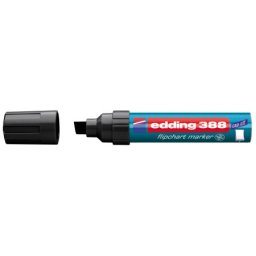 Edding flipchart marker 388 4-12mm, Jumbo crna ( 09M388B )