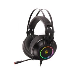 A4tech G528C bloody virtual 7.1 RGB gaming crne slušalice