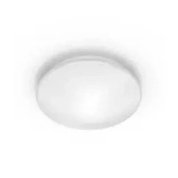 Philips plafonjera cl200 moire led bela 1x10w 2700 k, 915005778201 ( 19794 )