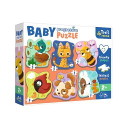 Tref line puzzle baby zivotinje 44003 ( T40034 )