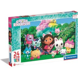 Clementoni puzzle maxi 24 gabbys dollhouse ( CL28520 )