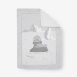 Kikka Boo Super soft sherpa baby ćebence 80x110 Seally Me ( KKB22157 )