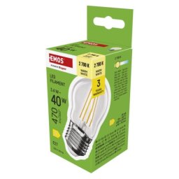 Emos zf6d22 sijalice Led sijalica filament mini globe 3,4w(40w) 470lm e27 ww ( 3446 )