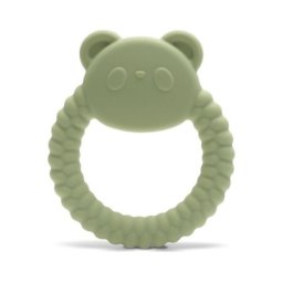 Lorelli silikonska glodalica za bebe panda - natural fresh green ( 10210870004 )