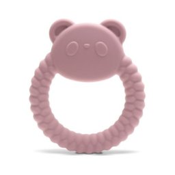 Lorelli silikonska glodalica za bebe panda - natural deep pink ( 10210870002 )