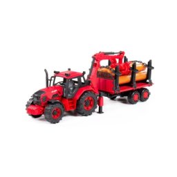 Polesie Traktor za drva sa mehaničkom rukom za decu Belarus ( SW12128 )