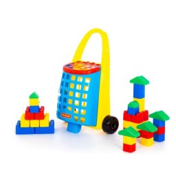 Polesie Kolica sa kockama za bebe 38 delova ( SW12014 )