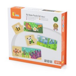 Viga puzzle životinje i njihova staništa ( 1041875 )