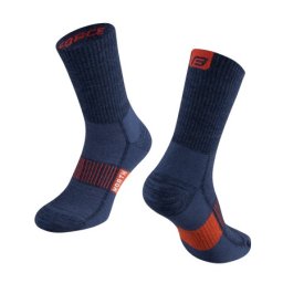 Force čarape force north, plavo-narandžasta l-xl / 42-47 ( 9011939 )