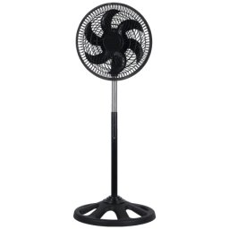 Floria ZLN1092 Ventilator sa postoljem, prečnik 25.5 cm, 50 W, crne boje -