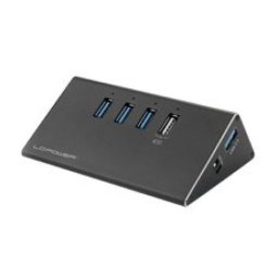 Lc power lc-hub-alu-2b-4 hub 4port usb3.0 aluminium new usb ( 15691 )