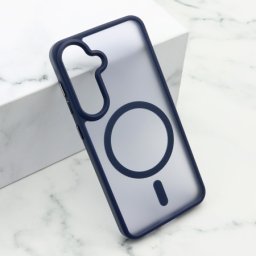 Futrola silky magsafe matte za samsung s921b galaxy s24 5g plava ( F115045 )