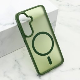 Futrola silky magsafe matte za samsung s921b galaxy s24 5g zelena ( F115044 )