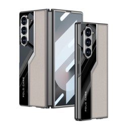 Futrola leather style za samsung f956b galaxy z fold 6 5g zlatna (gkk case) ( F116727 )