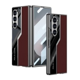 Futrola leather style za samsung f956b galaxy z fold 6 5g crvena (gkk case) ( F116728 )