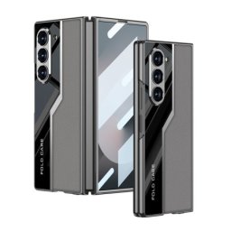 Futrola leather style za samsung f956b galaxy z fold 6 5g siva (gkk case) ( F116724 )