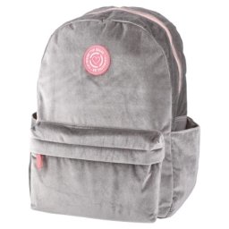 Play pop fashion ranac grey velvet ( 163136 )