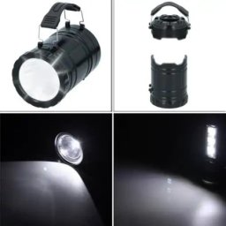 Grundig fenjer baterijska lampa 50lm 3u1 black ( 77724 )