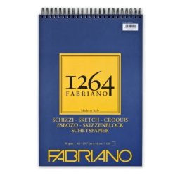 Fabriano 1264 sketch blok za skiciranje sa spiralom a3 90g 120 lista ( 190007 )
