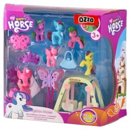 Ozzo fun horse set figura poniji sa krilima ljuljaška ( 867197 )