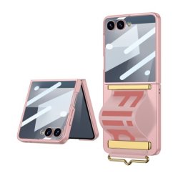 Futrola strap case za samsung f751b galaxy z flip 7 5g roze (gkk case) ( F121551 )