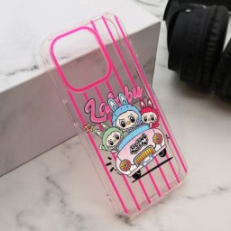 Futrola print party za iphone 15 pro (6.1) pink lbb004 ( F122394 )