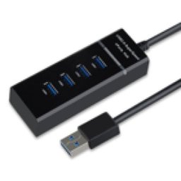 Stars Solutions 4 porta USB 3.0 na USB 3.0 crni USB HUB